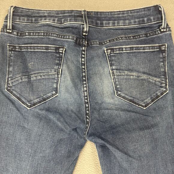 Driftwood Audrey Jeans Womens Size‎ 27 Medium Wash Mid Rise Blue Denim Whisker - Picture 4 of 9